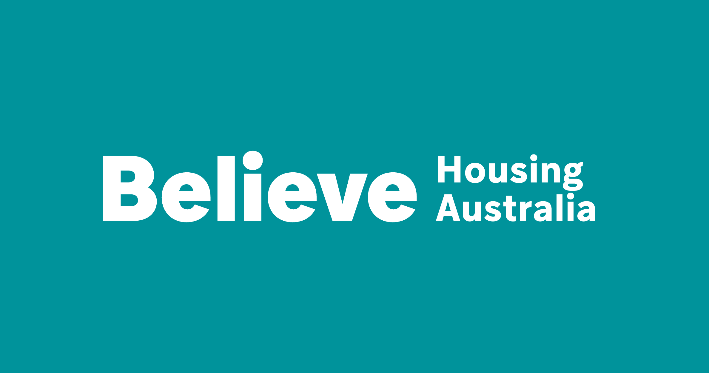 Believe Housing Australia logo
